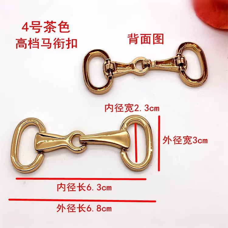 Fashion Gold Metal Shoe Chain Belt Bag Accessories Decorative Shoe Buckle Accessories Shoe Chain Buckle-119