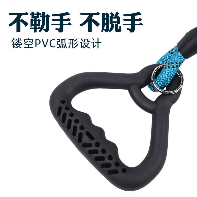 Wholesale Shockproof Explosion-proof Reflective Training Nylon Rope Pet Dog Leash With Spring-125