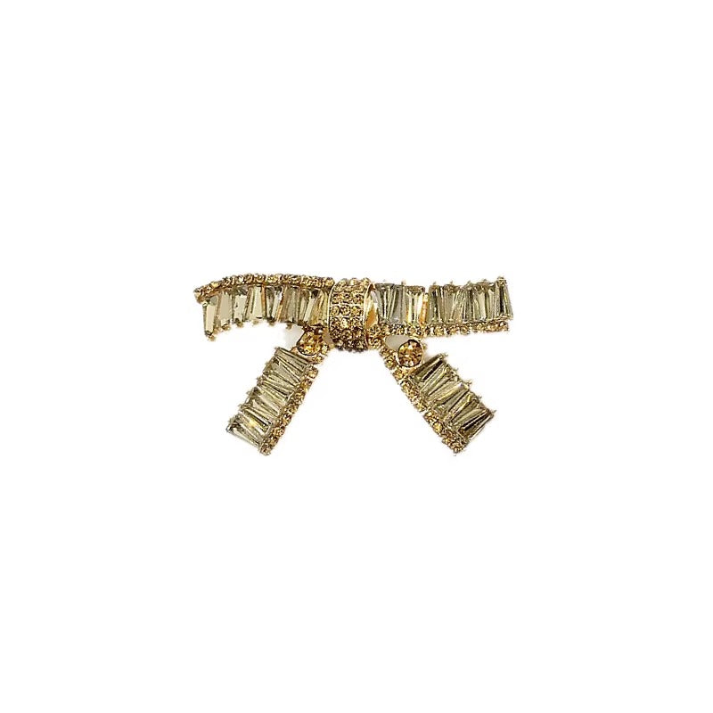 Wholesale Designer Popular Metal Bag Charm Luxury Rhinestones Metal Clog Shoe Charms Decoration Buckle Accessories Bulk-143