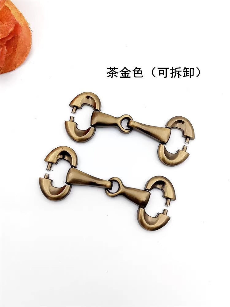 Metal Chain Decoration Shoes & Components for Slippers and Sandals Usage-33