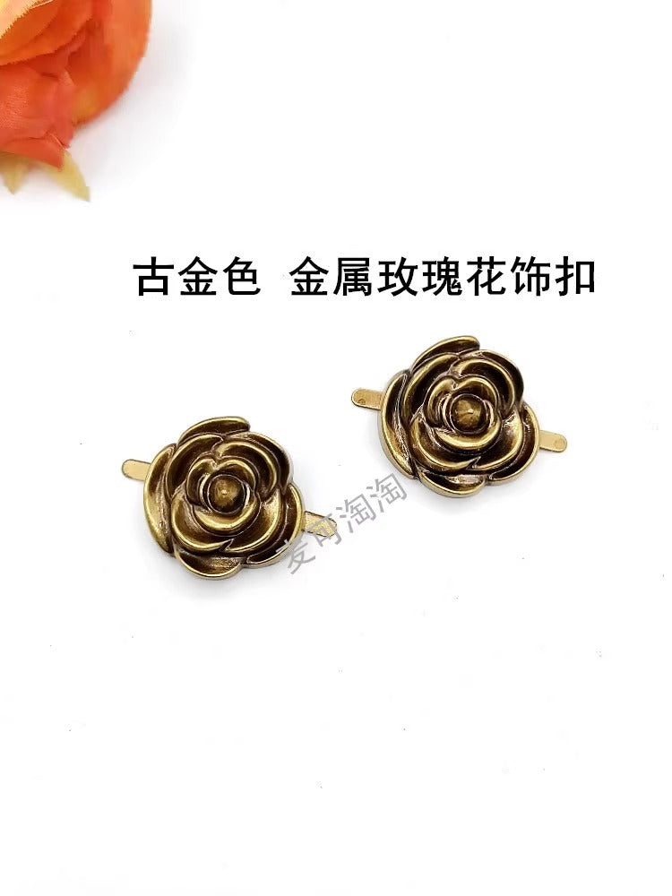 Metal Chain Shoe Decorations for Slippers and Sandals for Enhancing Style Appeal-24