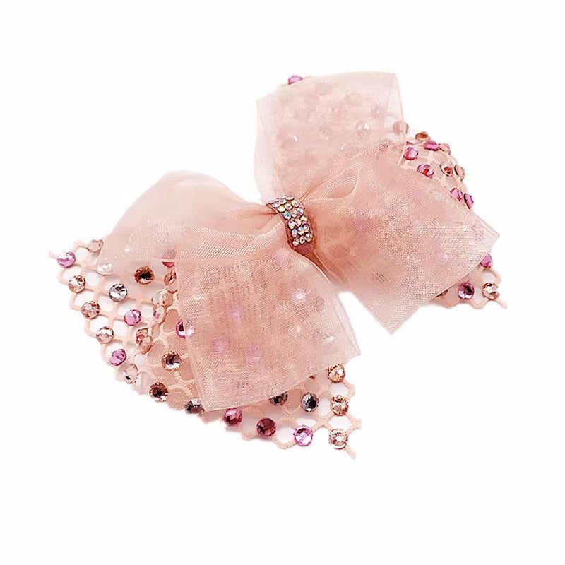 2023 Fashion Rhinestone Mesh Appliques Diy Shoe Accessories Bow butterfly Shoe Decoration Crystal Shoes Appliques-107