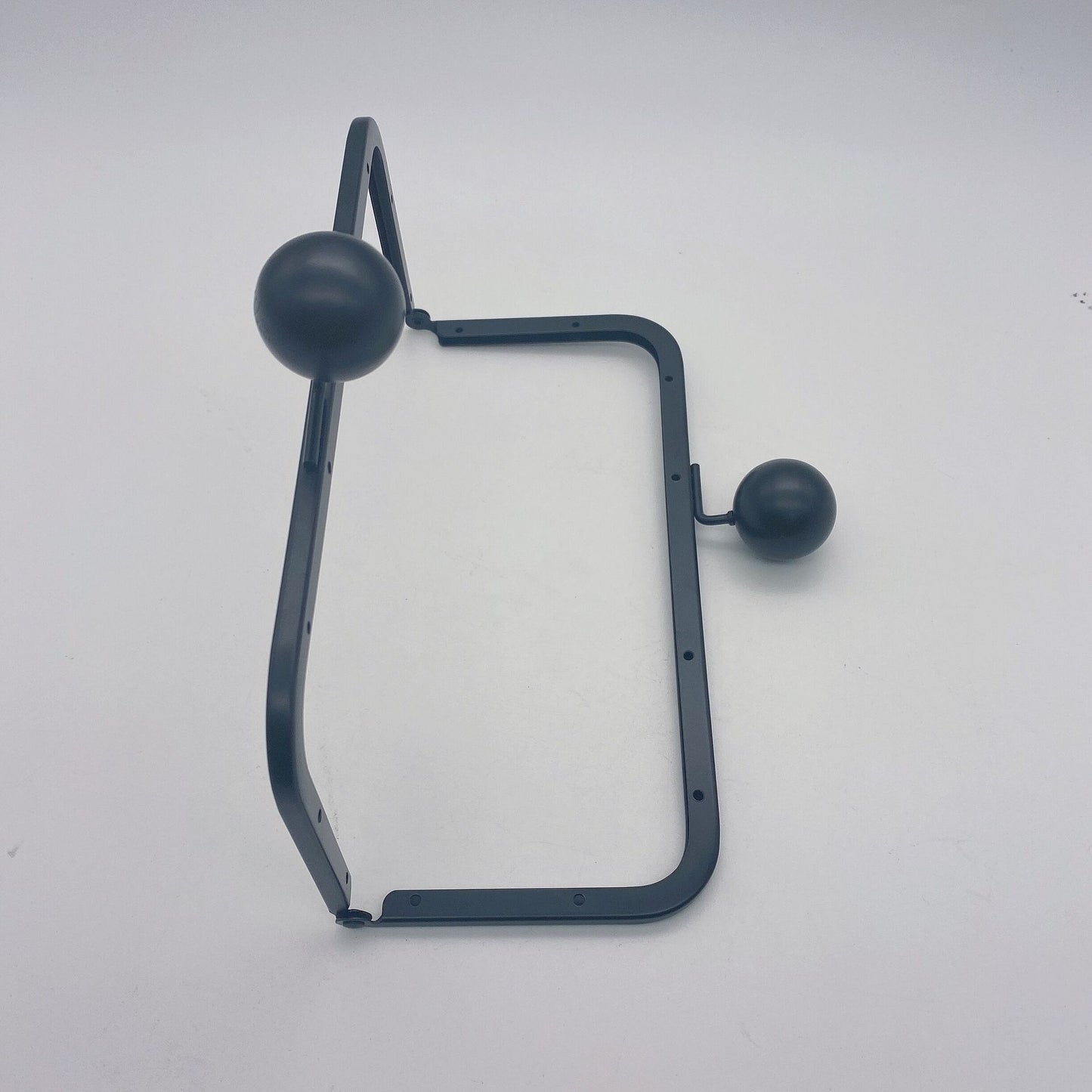 Factory Direct Cheap Price 15.5*6.5cm Round bead silver diy wallet frame-89