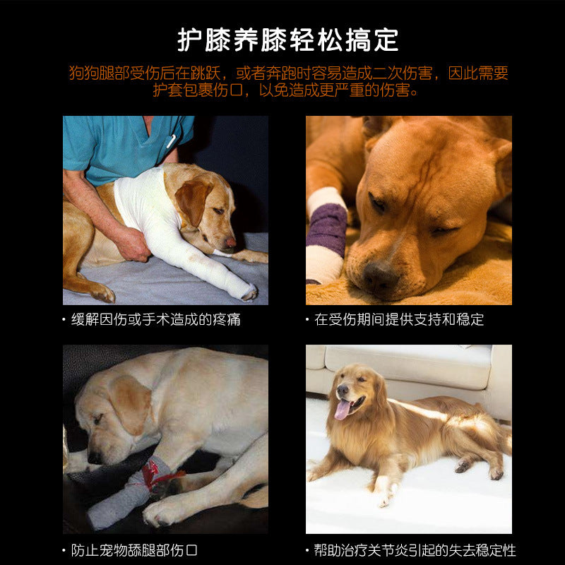 High Quality Pet Supplies Dog Knee Pads Breathable Post-operative Recovery Strap Leg Brace for Dog Protect Joint Pet Accessories-18
