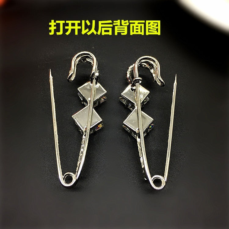 Gold Jewelry Malaysia Luxury Octopus Shape Wholesale Brooch for Women-82