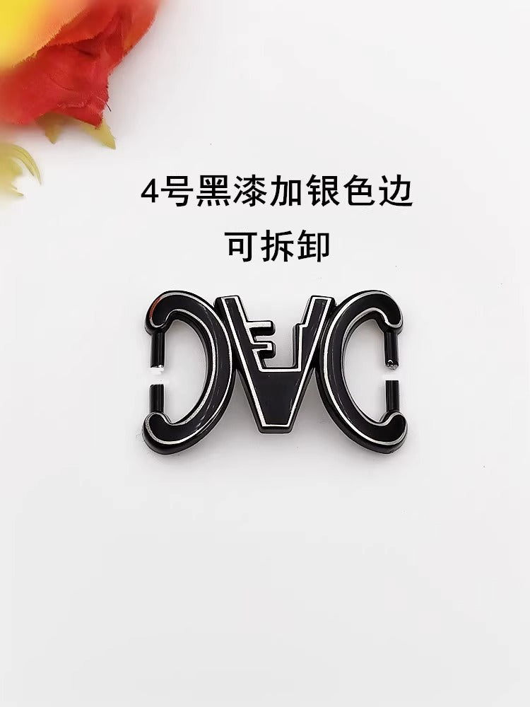 Factory Wholesale Hardware Crafts Chain Buckle Gold Metal Horse Bit Shoe Buckles-29