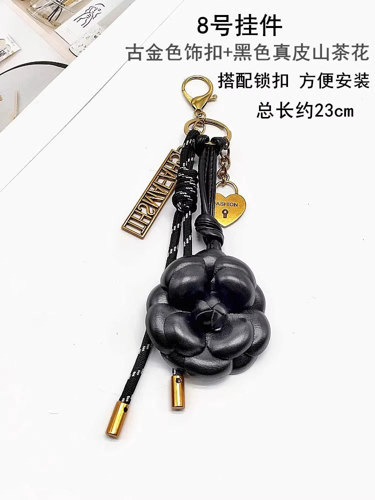 Dachshund Bear Doll Pendant Spring Chain Pearl Chain bar Bracelet Bag Charm Charm Silicone Tag Keychain-32