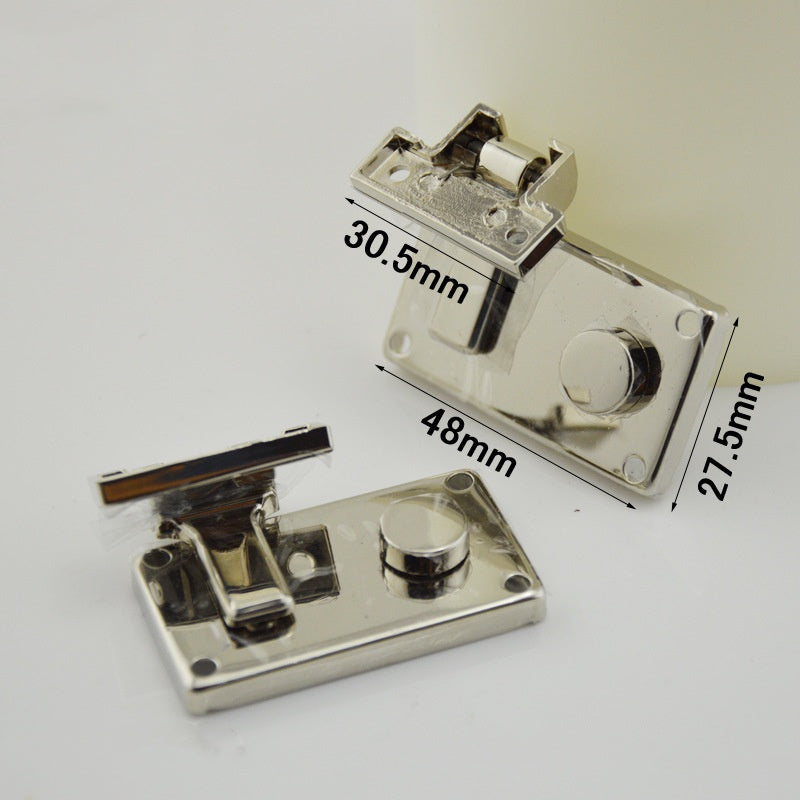 Zinc Alloy combination lock for aluminum box -6