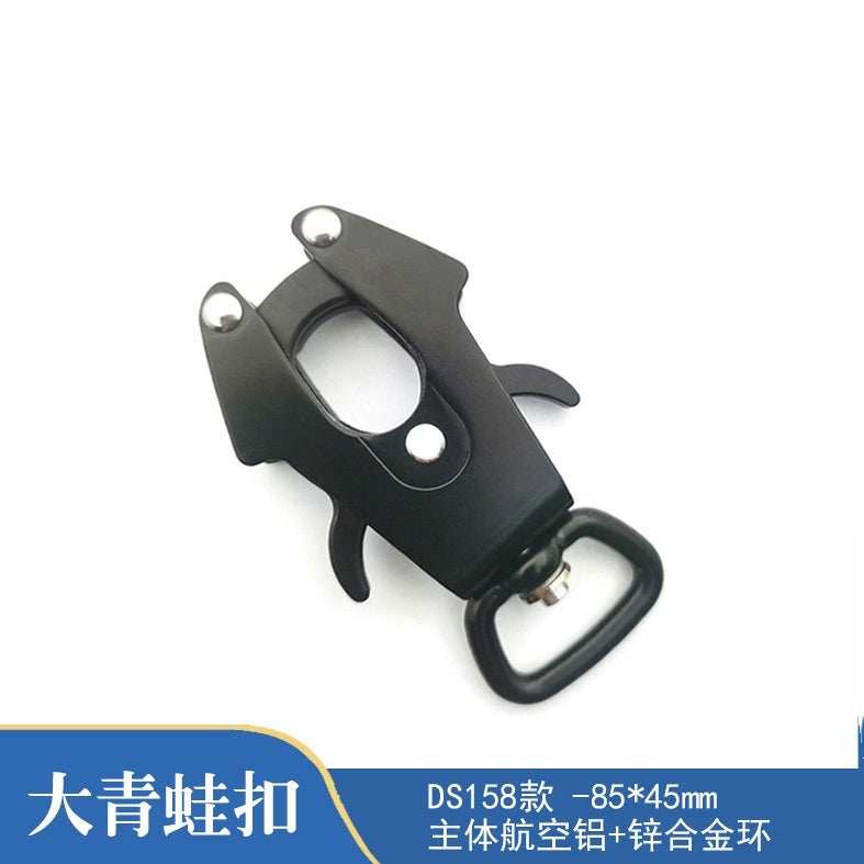 Pet release buckle Frog Clip Pet Dog Safety Harness Collar Buckles For Belts-6