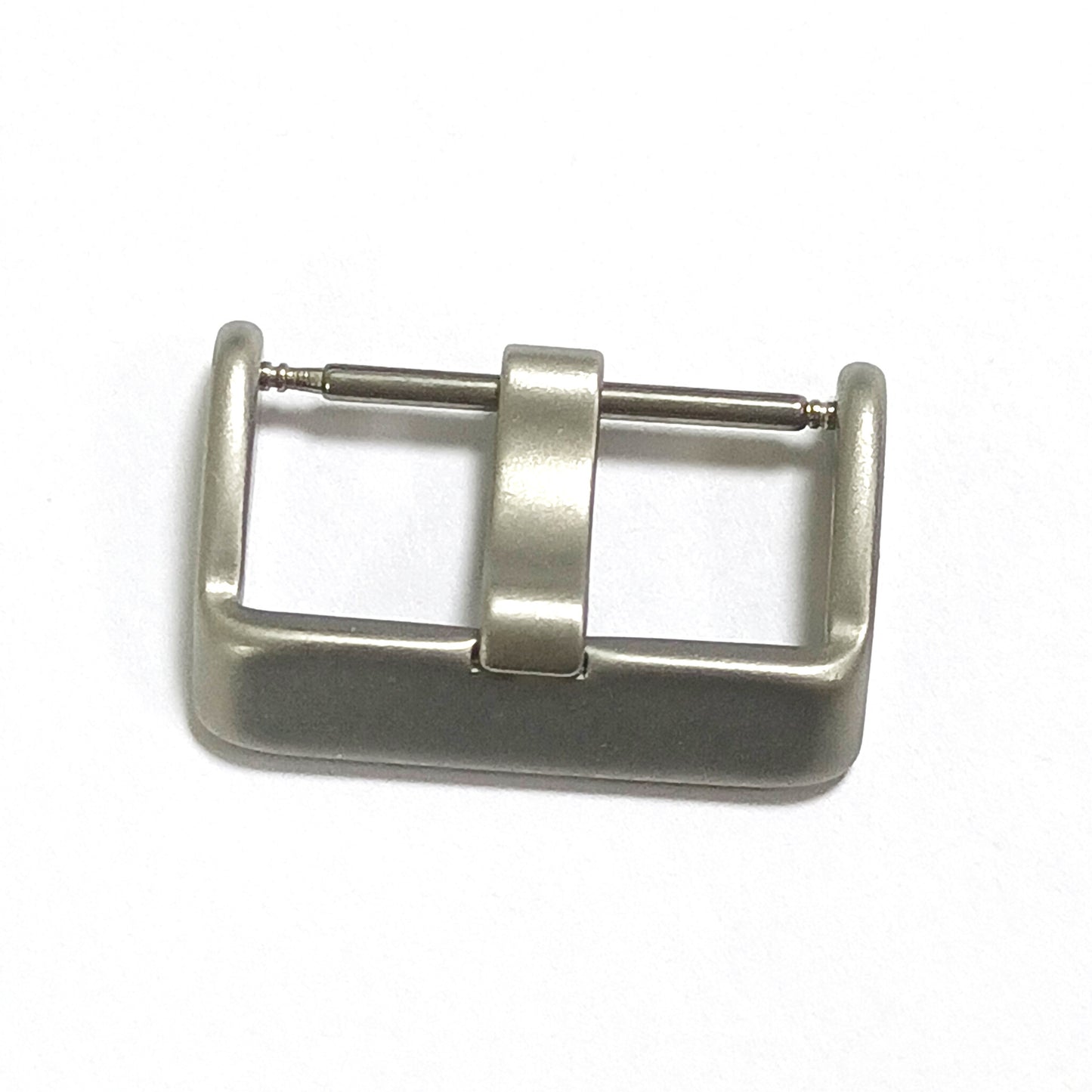 20mm stainless steel smartwatch watch strap buckle silver replacement with silicone strap buckle-6