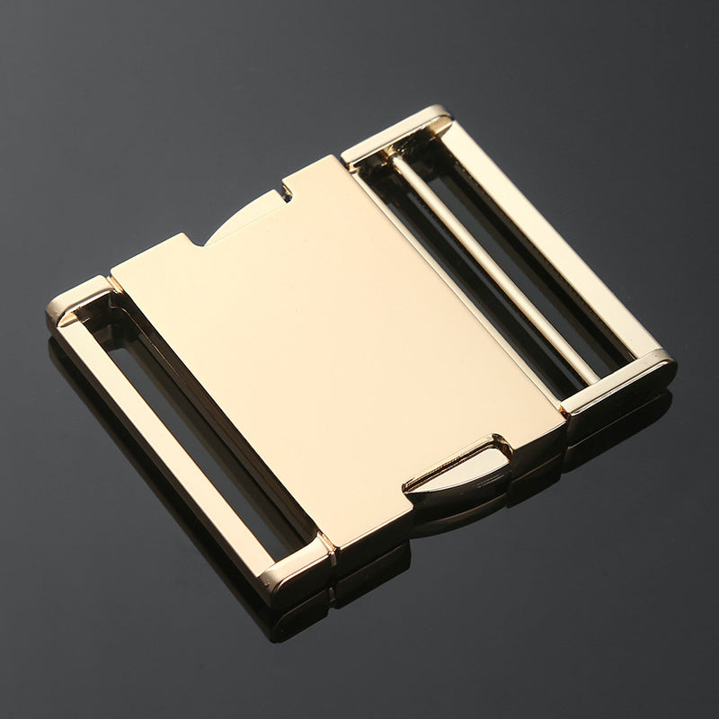 Factory supply 38mm 1.5inch metal quick side release belt buckle for bags-6