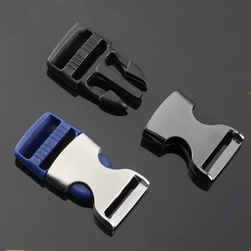 10mm Side Quick Release Metal Buckle For Handbag Custom Brand Logo Accessories For Bag Hardware-60