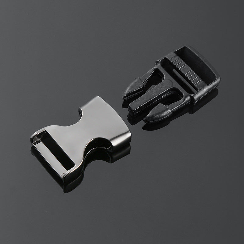 10mm Side Quick Release Metal Buckle For Handbag Custom Brand Logo Accessories For Bag Hardware-60