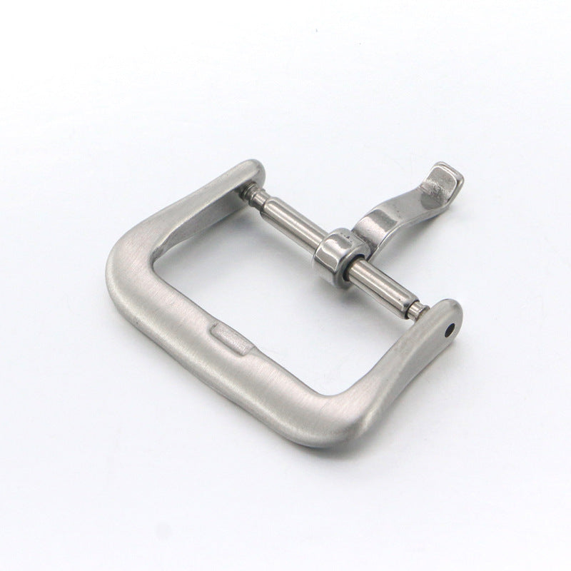 Stainless Steel Watch Pin Buckle For Leather And Silicone Watch Strap-61