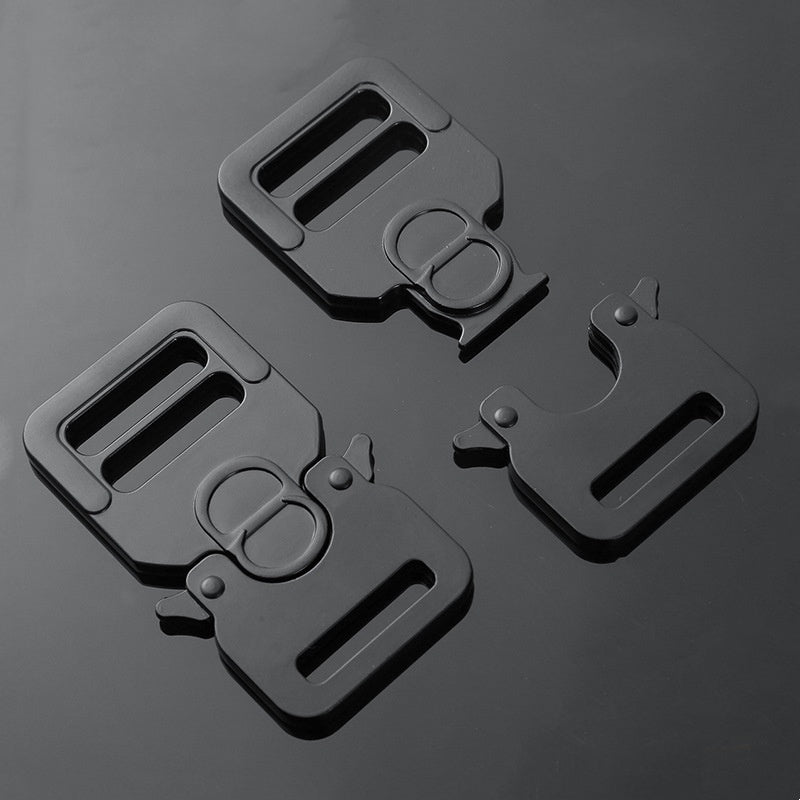 Tactical Quick Release Buckle Set Wholesale 32mm Aluminium Alloy Metal Heavy Duty Nylon Belt Release Tactical Buckle-63