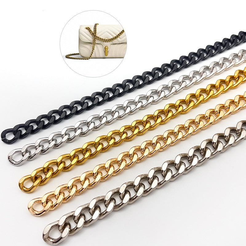 Hot Selling Metal Alloy Handbag Chains for Bags Accessories Purse Shoulder Handbag Chain Lady Chains Bag-63