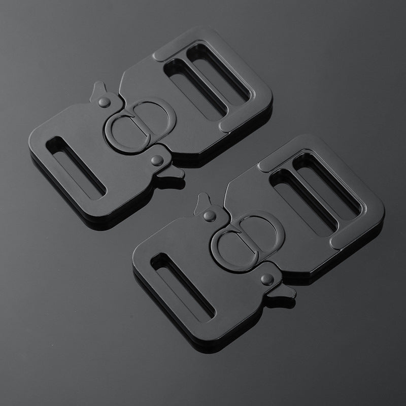 Tactical Quick Release Buckle Set Wholesale 32mm Aluminium Alloy Metal Heavy Duty Nylon Belt Release Tactical Buckle-63