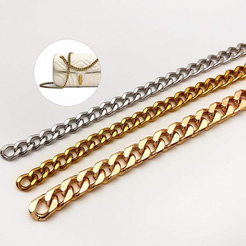 Hot Selling Metal Alloy Handbag Chains for Bags Accessories Purse Shoulder Handbag Chain Lady Chains Bag-63