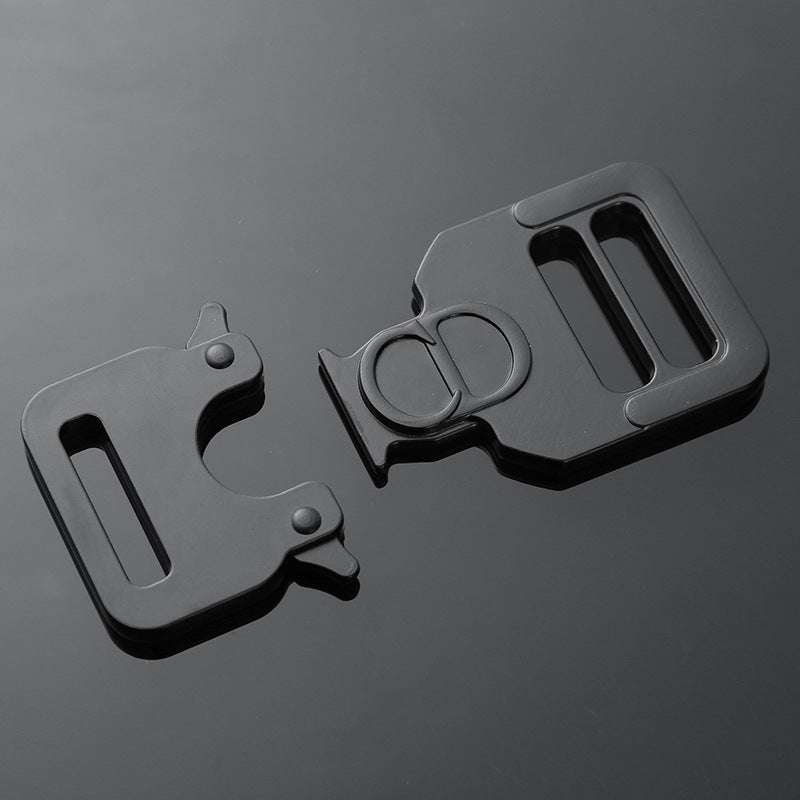 Tactical Quick Release Buckle Set Wholesale 32mm Aluminium Alloy Metal Heavy Duty Nylon Belt Release Tactical Buckle-63