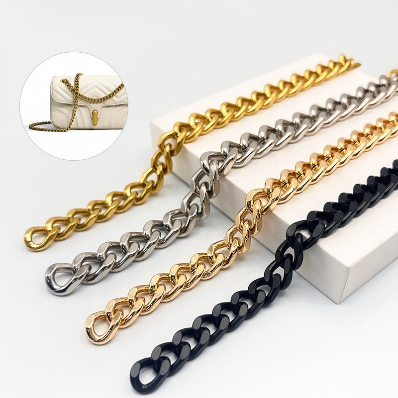 Hot Selling Metal Alloy Handbag Chains for Bags Accessories Purse Shoulder Handbag Chain Lady Chains Bag-63