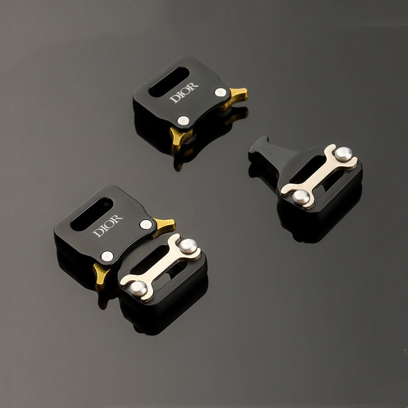 Buckle manufacturer 25mm 38mm 50mm black zinc alloy metal buckle tactical heavy duty belt buckle-64