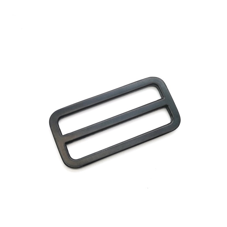 custom belt buckles manufacture 2 inch Slider Webbing Strap Buckles Aluminum Tri-glide Buttons Fasteners metal slide buckle-64