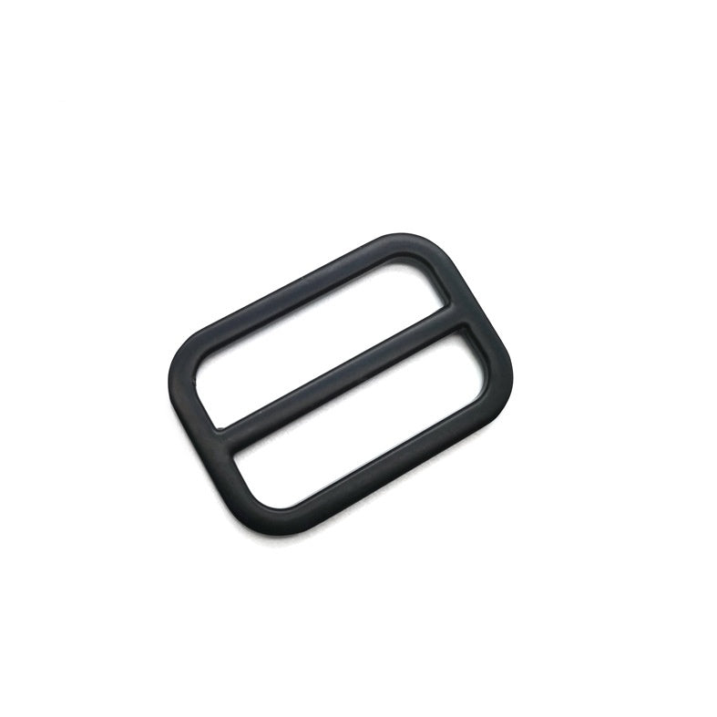 custom belt buckles manufacture 2 inch Slider Webbing Strap Buckles Aluminum Tri-glide Buttons Fasteners metal slide buckle-64