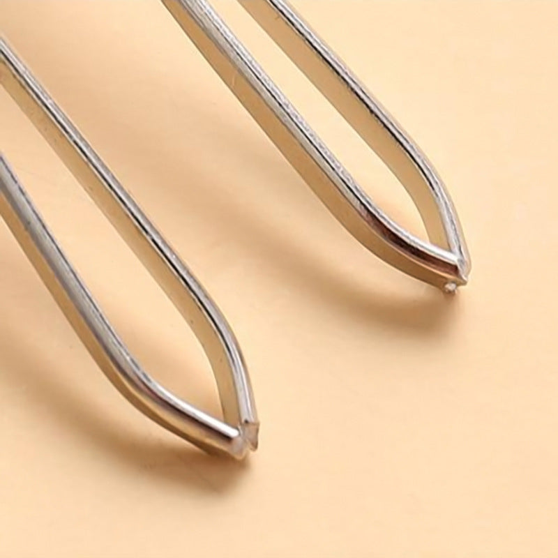 Elastic Cord Rope Threader Clip Self-locking Tweezer Sewing Metal Easy Pull Needle Threader Rope Threader-65