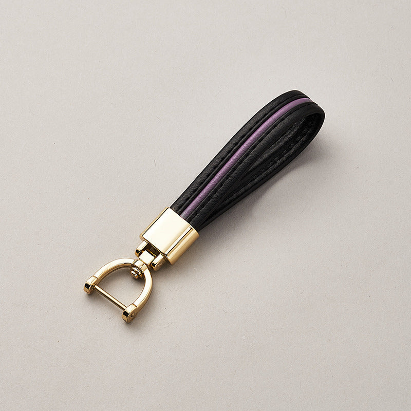 Promotional Wholesale Factory High Quality Great Gift 1pc Fashion Creative Leather Key Chain-68