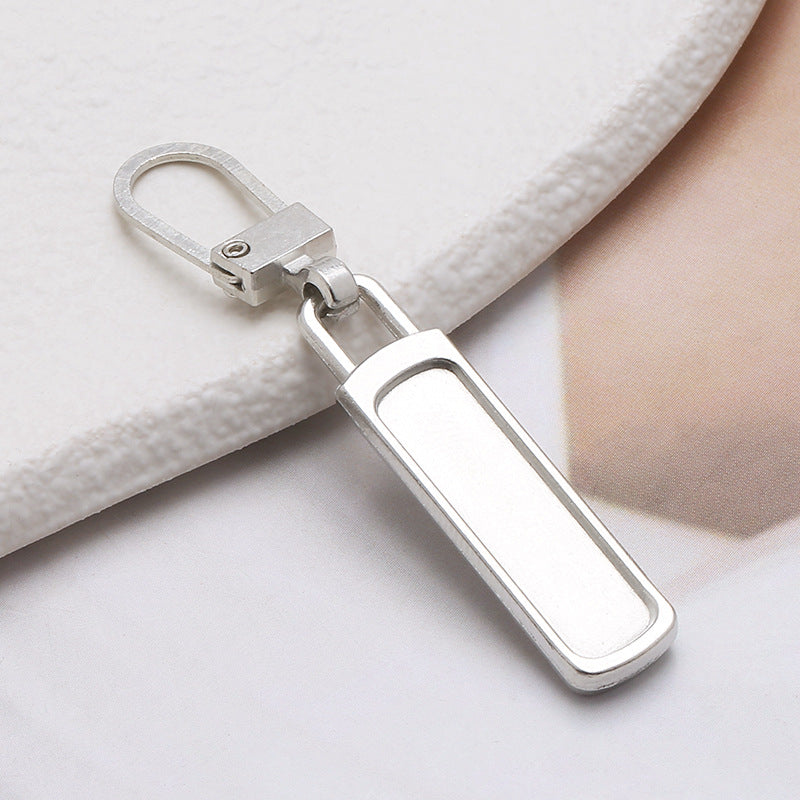 Detachable zip-up clothing backpack zipper repair replace universal Zip-up head pendant down hanger-68