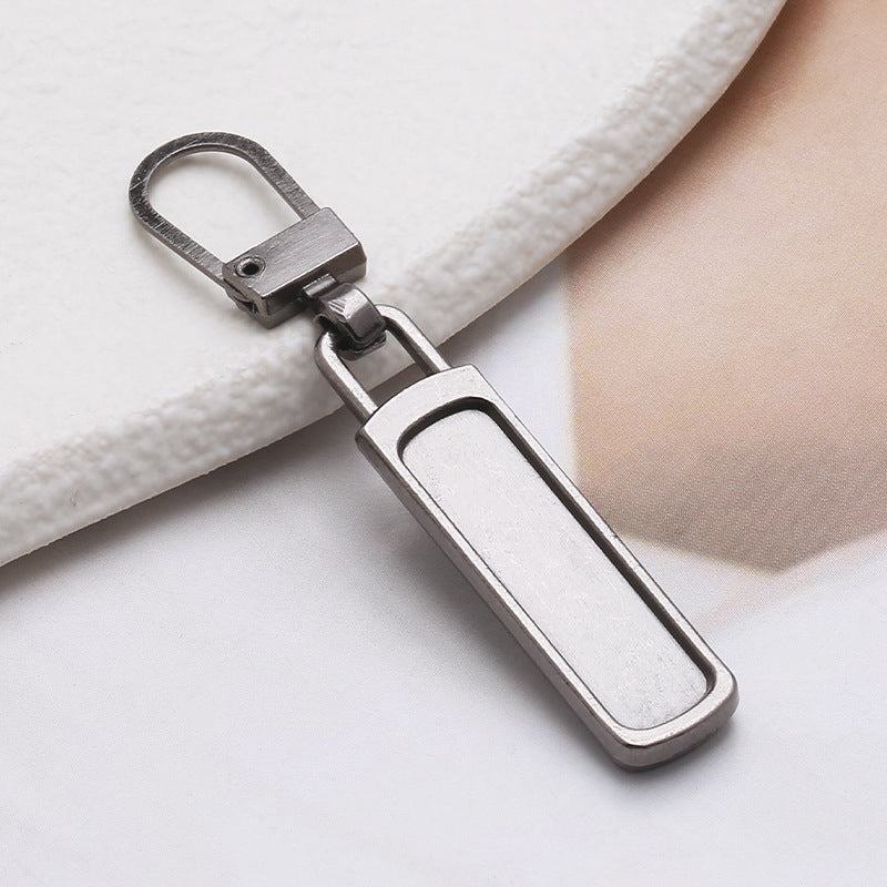 Detachable zip-up clothing backpack zipper repair replace universal Zip-up head pendant down hanger-68