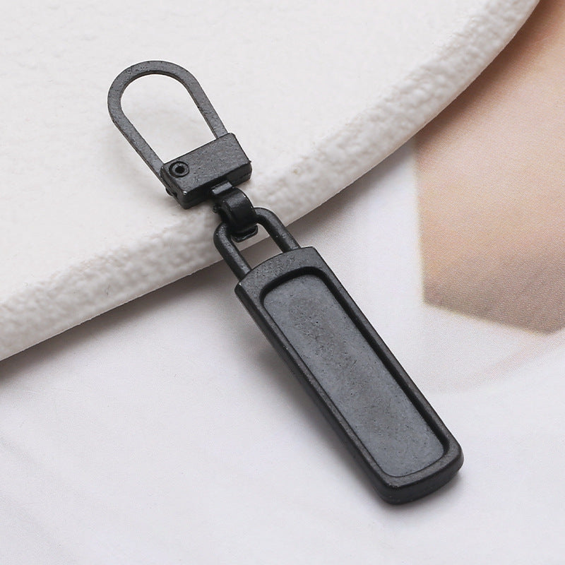 Detachable zip-up clothing backpack zipper repair replace universal Zip-up head pendant down hanger-68