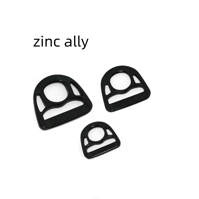 Custom Durable Tri-glide Slider Adjustable Buckle D Ring Metal Buckle For Dog Collar-68