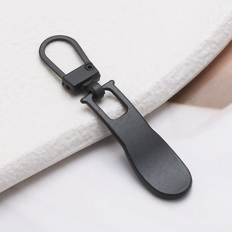 Brand Custom Auto Lock Pendant Garment Replace Zipper Pulls Puller Head Zipper Sliders Plating Painted Silver Golden Black Metal-68