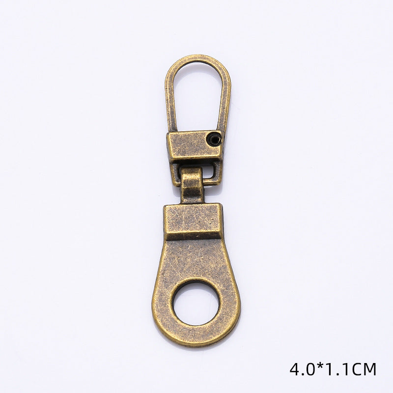 Detachable Metal Zipper Sliders Head Zippers Repair for Backpack Coat Tab DIY Sewing-68