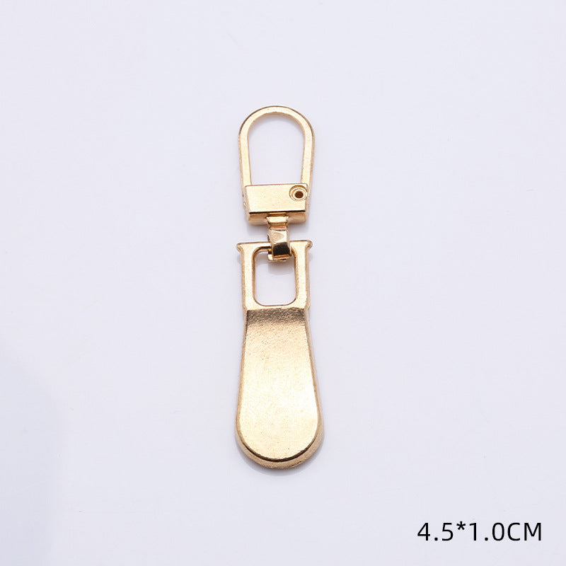 Custom engraved detachable metal zippers & accessories slider zipper sliders zips puller lock for zipper repair for hoodies-68