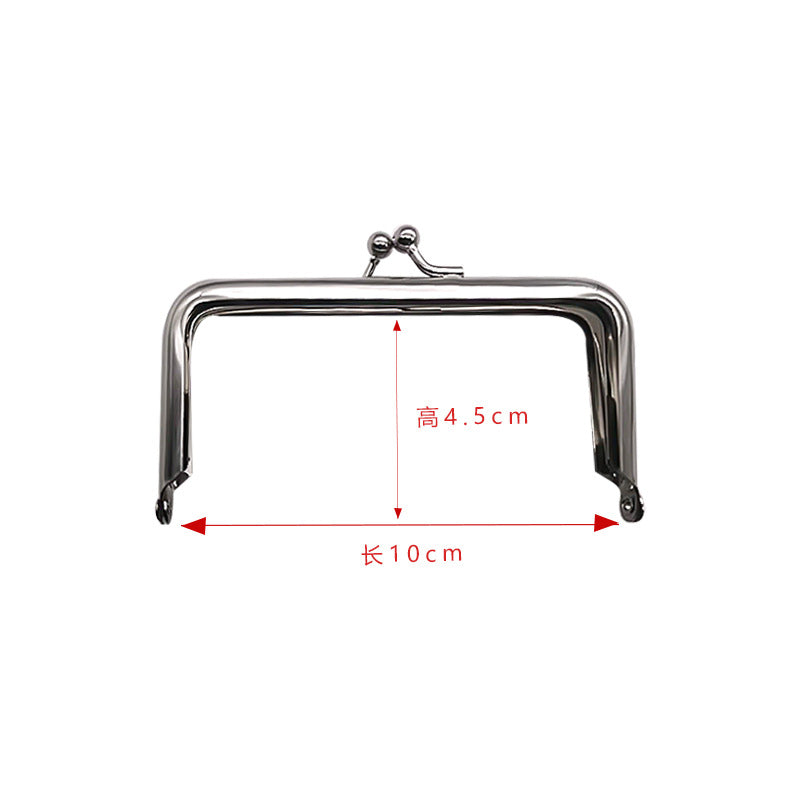 Customized Wholesale Bag Making Accessories Coin Lady Hardware Diamond Bead Purse Frames-25