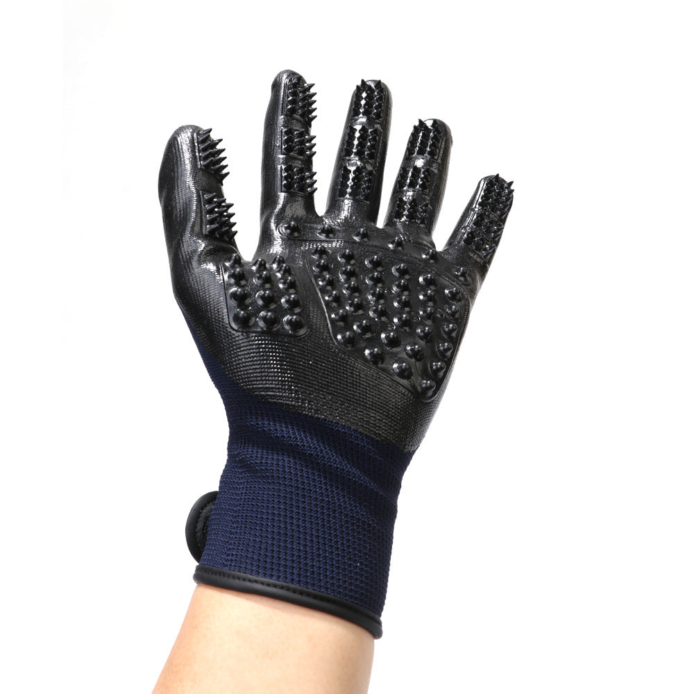 Wholesale Custom Five Finger Pet Fur Removal Dog Grooming Hair Cleaning Hair Glove No reviews yet-34