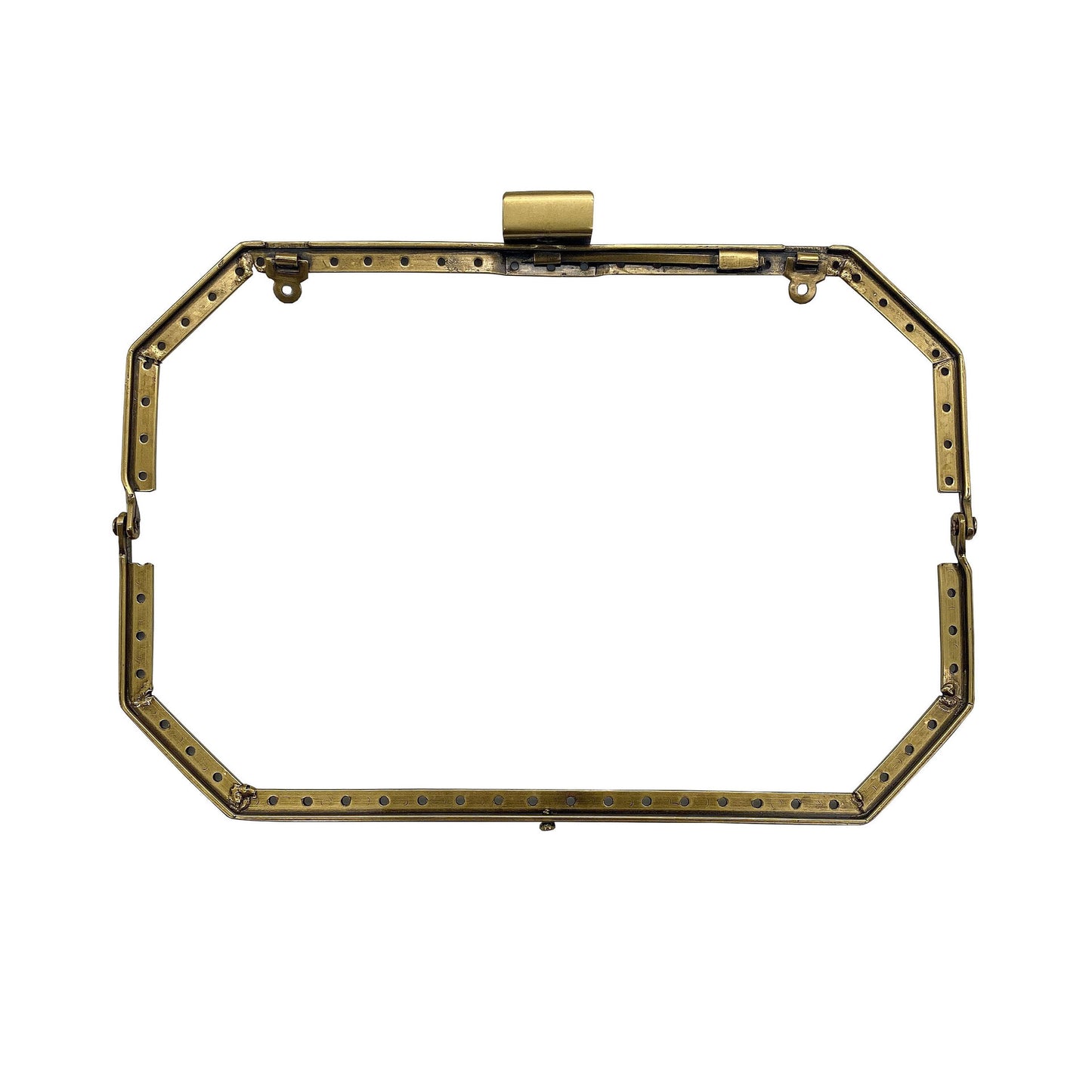 DIY Handmade Sewing Hardware Accessories Open Square Wallet Handle Zinc Alloy Kiss Clasp Purse Frame-36