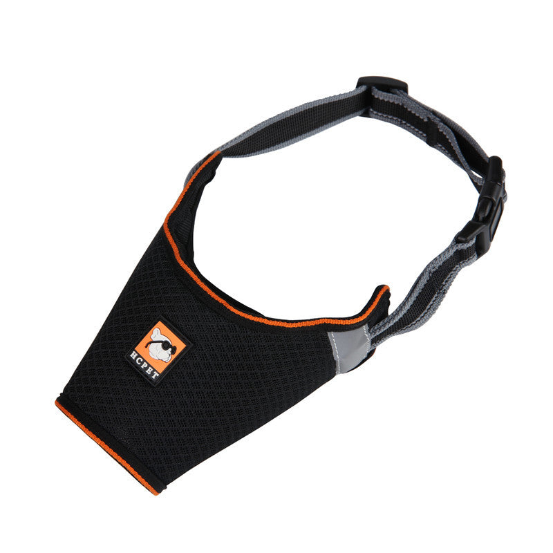 Adjustable Nylon Pet Mask for Large Dogs Manufacturer's Wholesale Anti-Bite Breathable Soft Dog Muzzle Free Available-117