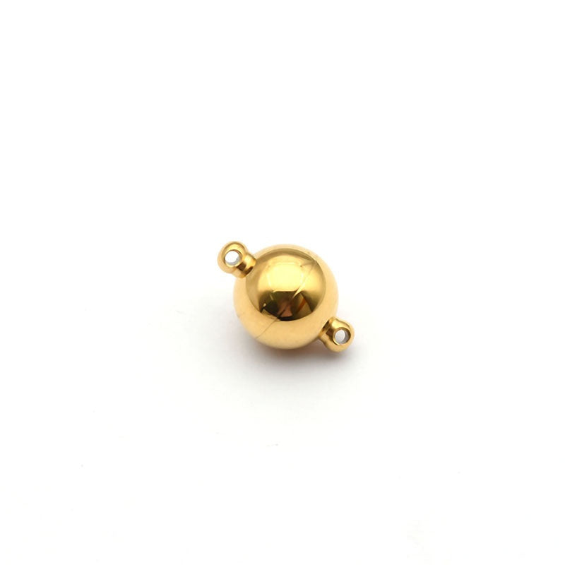 Stainless Steel Plated Matching Heart Magnet Charm Heart Clasp Pendant For DIY Bracelet Jewelry Making-7