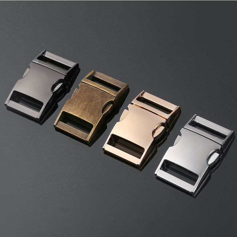 High Quality Zinc Alloy Metal Quick Release Buckle Adjustable Straps Buckle Slide Buckles For Backpack-7