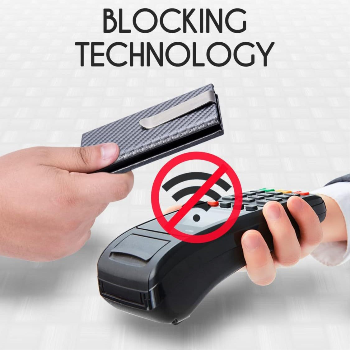 Minimalist Slim Wallet Front Pocket Credit Card Holder for Men Laser Engraving RFID Blocking Auto Pop Up Wallet with Money Clip