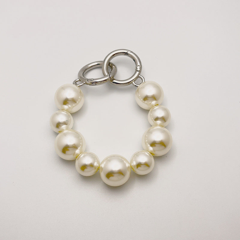 Charmkey 25cm Handbag Accessories Chain Bag Handles Pearl Bag Chain Strap Purse Chain-7