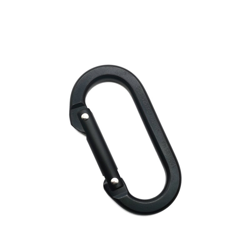 2024Popular Custom High-end Laser Engraved Logo D Shape Snap Tactical Aluminium Hook Carabiners-73