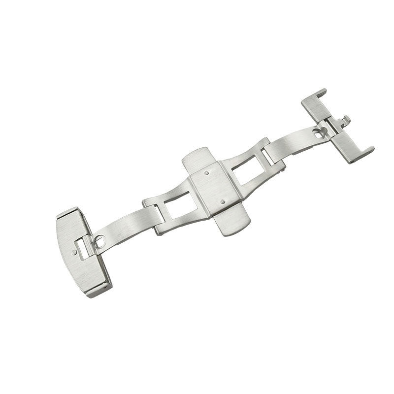 watch buckle maker wholesale 18mm genuine leather watches strap gold buckles with high quality 316l stainless steel-74