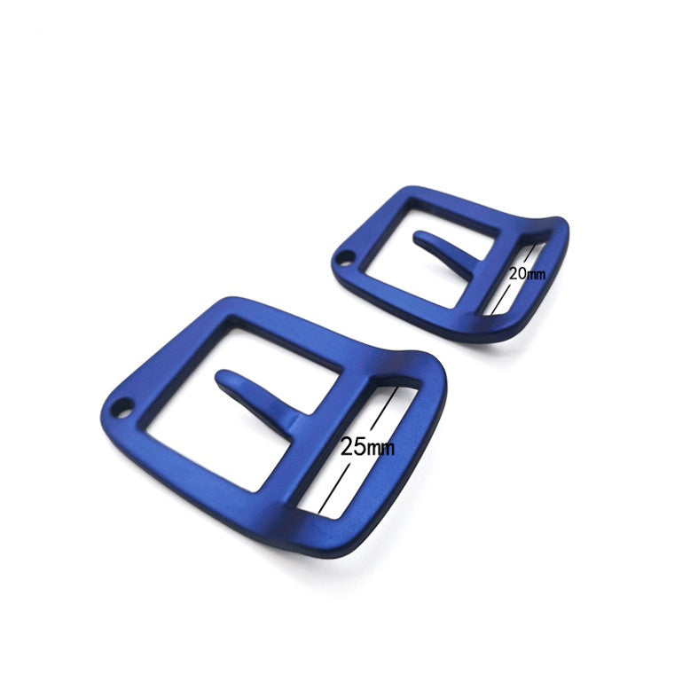 Wholesale Customized Metal Pin Buckle pet Accessories 25mm Black Hardware Pin Buckle For dog-76