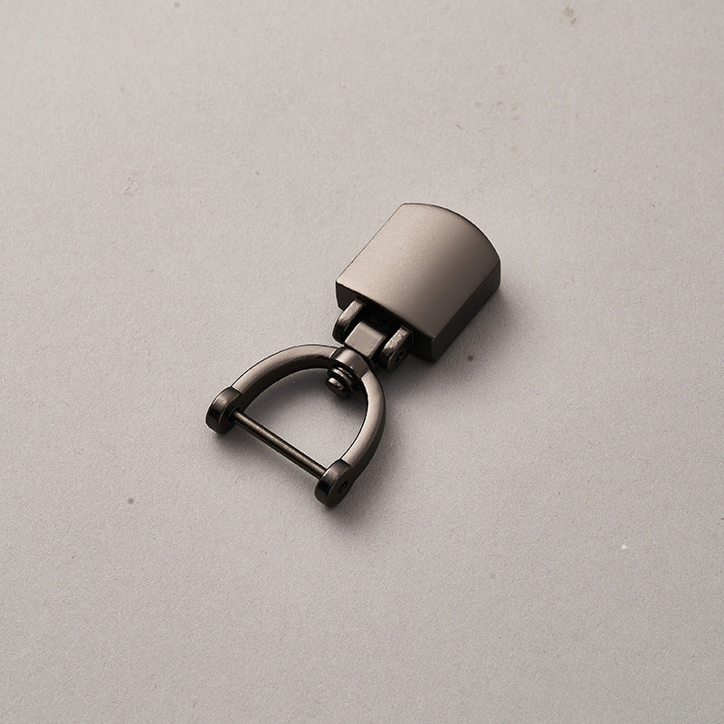 New Design Key Chain Accessories 20mm Strap Metal Key Fob Hardware With Key Ring-76