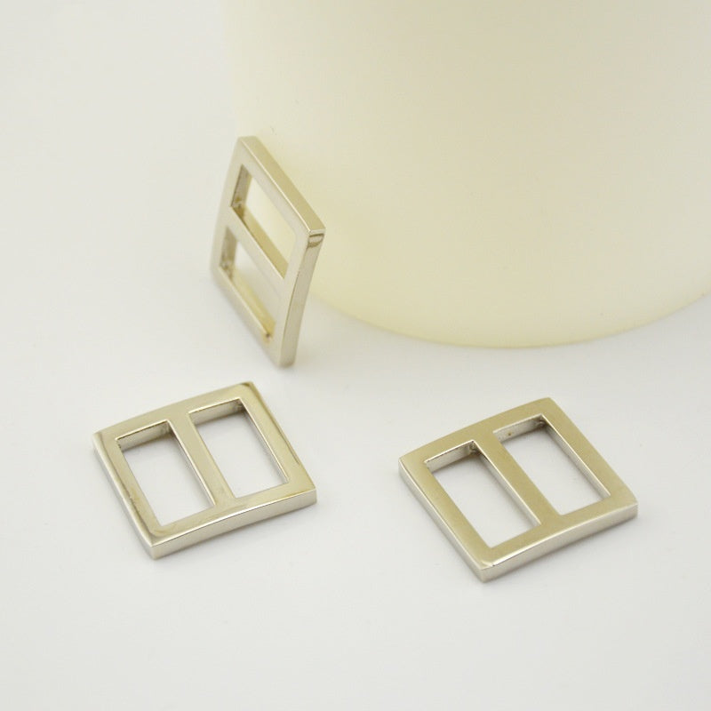 Luggage Accessories DIY Rectangle Ring Buckles For Bag Belt Strap Handbag Hardware Adjuster Square Buckle-77