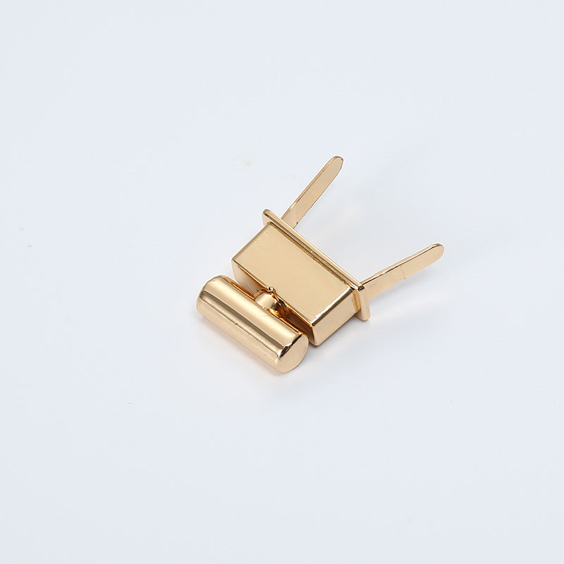 Gold plated metal lock fastener bag hardware twist lock for purse-77